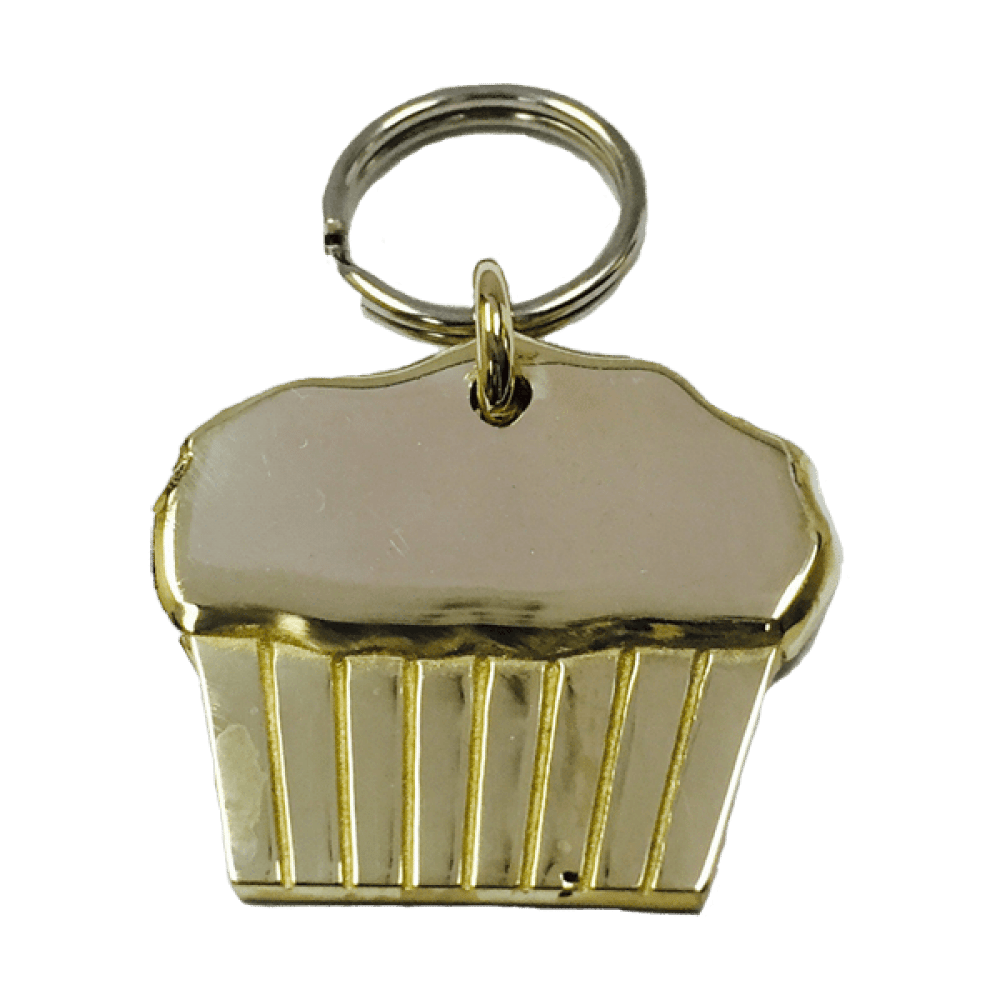 Medium Bronze Cupcake Tag